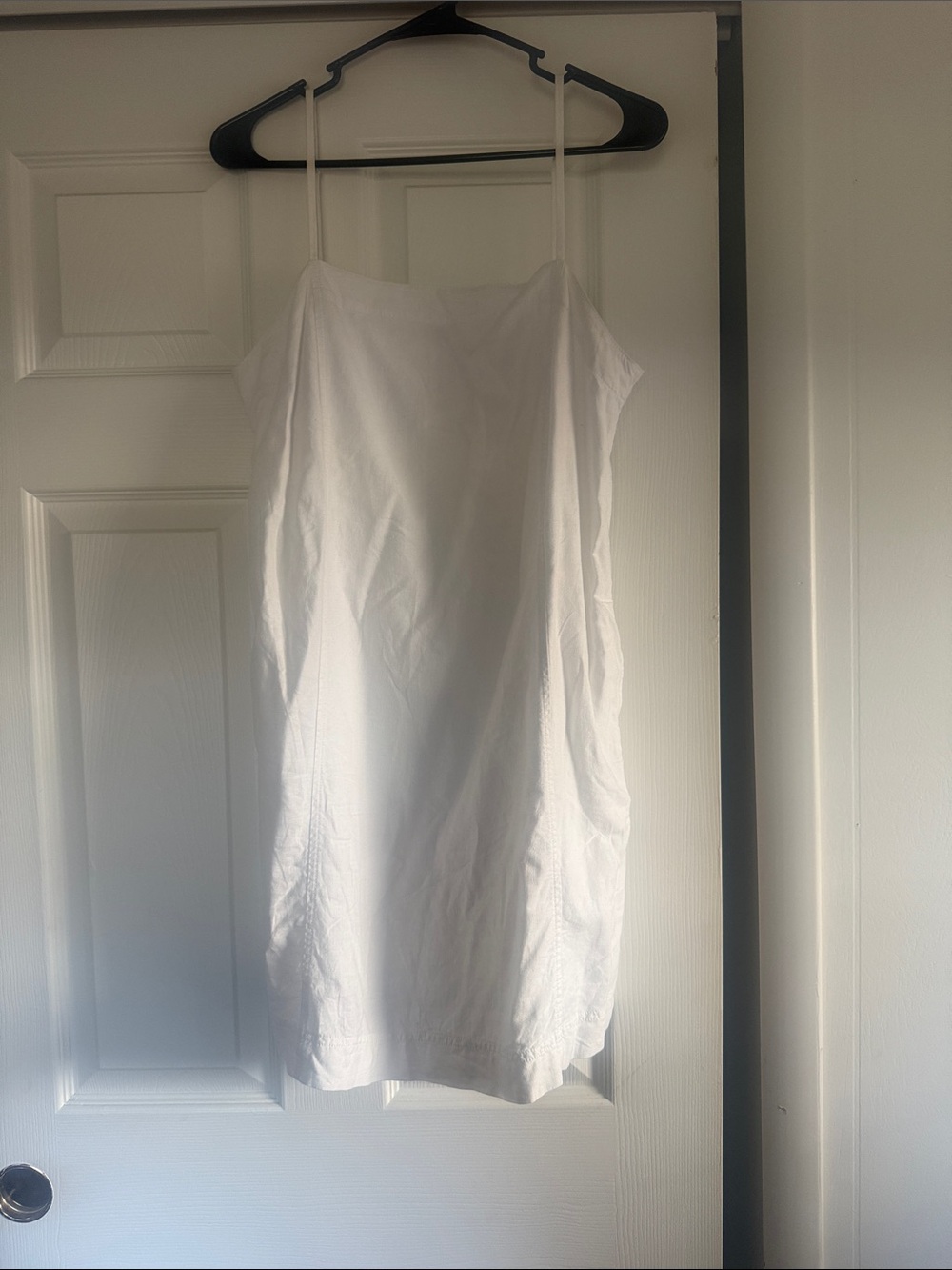 Madewell White linen dress